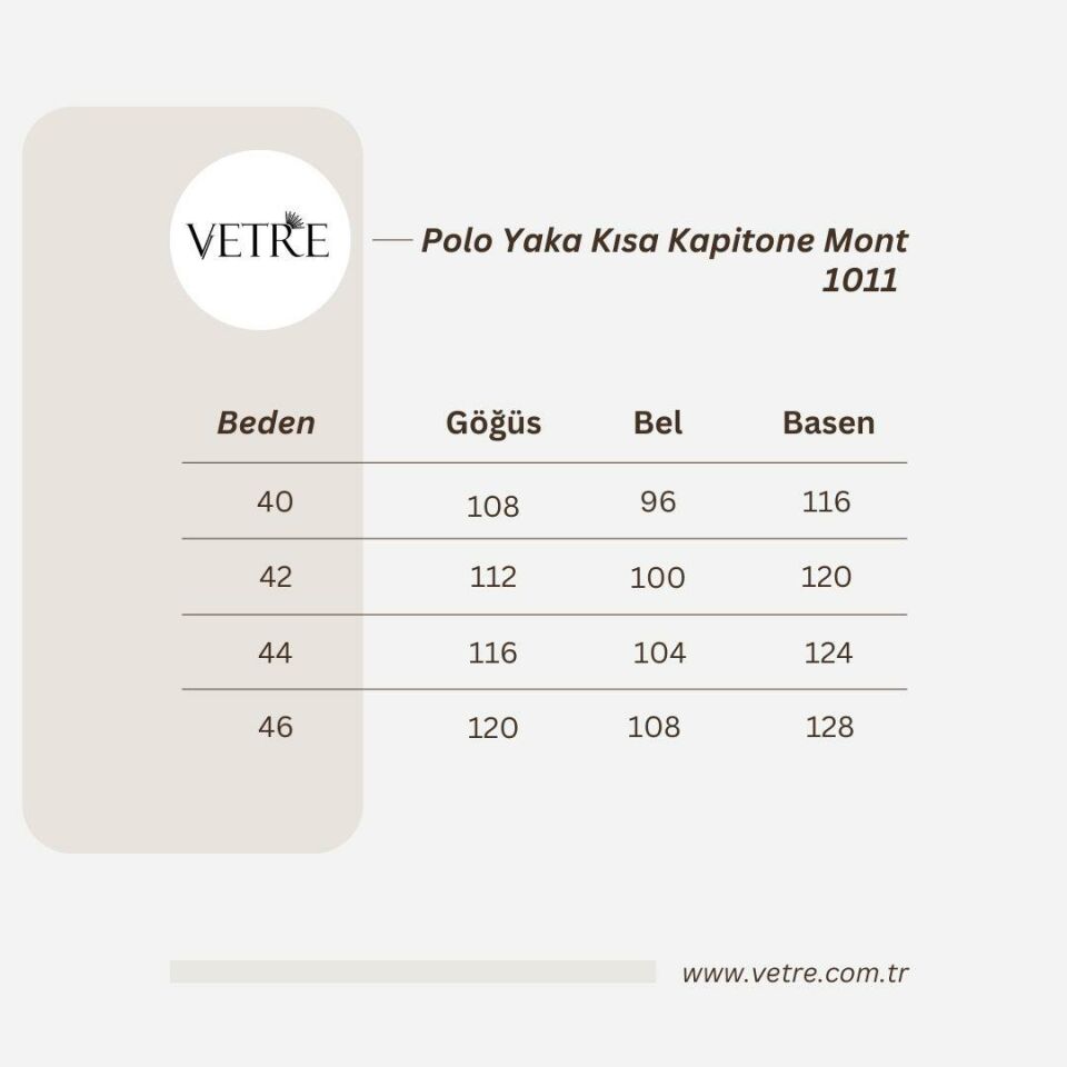 POLO YAKA LACİVERT KISA KAPİTONE MONT
