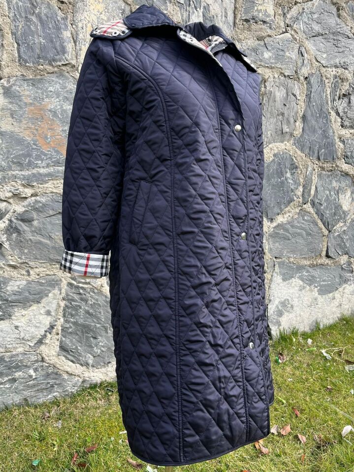 EKOSE 105 CM LACİVERT MEVSİMLİK KAPİTONE MONT