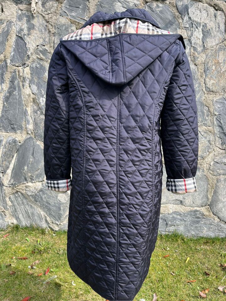 EKOSE 105 CM LACİVERT MEVSİMLİK KAPİTONE MONT